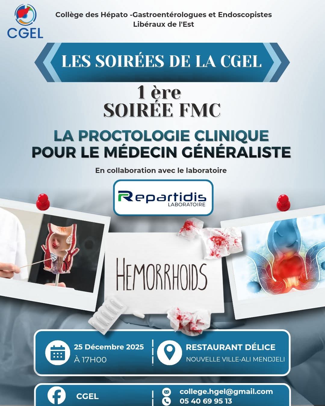 Affiche CGEL Days Édition 1